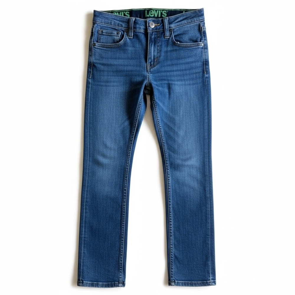 Levi’s 511 Adjustable Waist Stretch Jeans School Casual Reg Blue Denim Youth 12